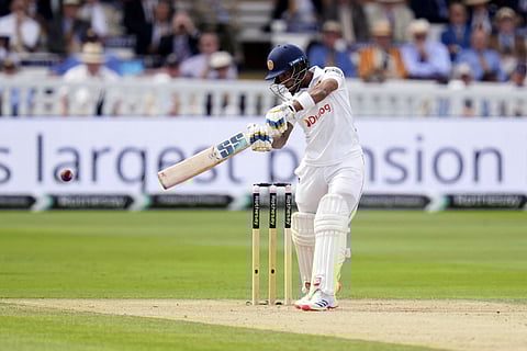 England Vs Sri Lanka 2nd Test Day 2: Sri Lanka's Pathum Nissanka plays a shot